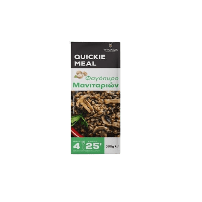 Buchweizen mit Pilzen Quick Meal (300g) Tyroleza von Tyroleza bei Araxxon  - Hochwertiges griechisches Produkt.   Buchweizen mit Pilzen Quick Meal (300g) Tyroleza από Tyroleza στο Araxxon  - Αυθεντικό ελληνικό προϊόν.